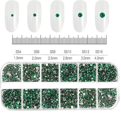 Nail Rhinestones Box – funkelnde Strasssteine
