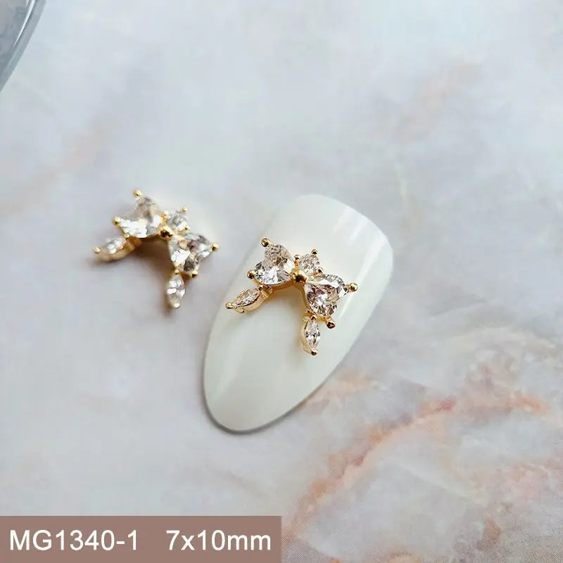 Nail Charms – eleganter Kristall-Look