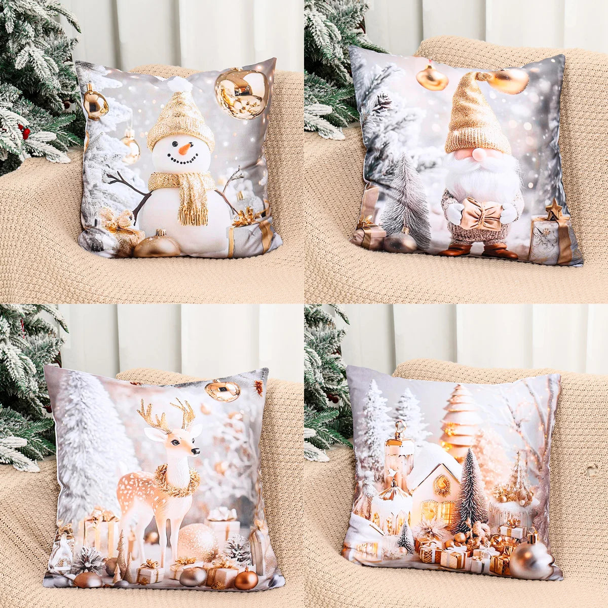 Weihnachtskissen – Gemütliche Deko