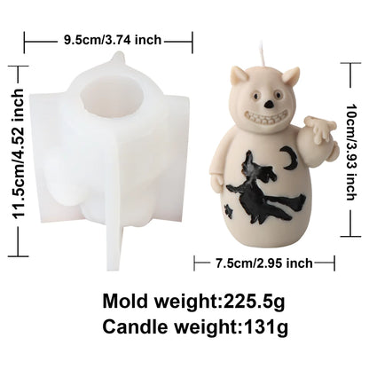 Halloween-Kerzenform – spooky & kreativ