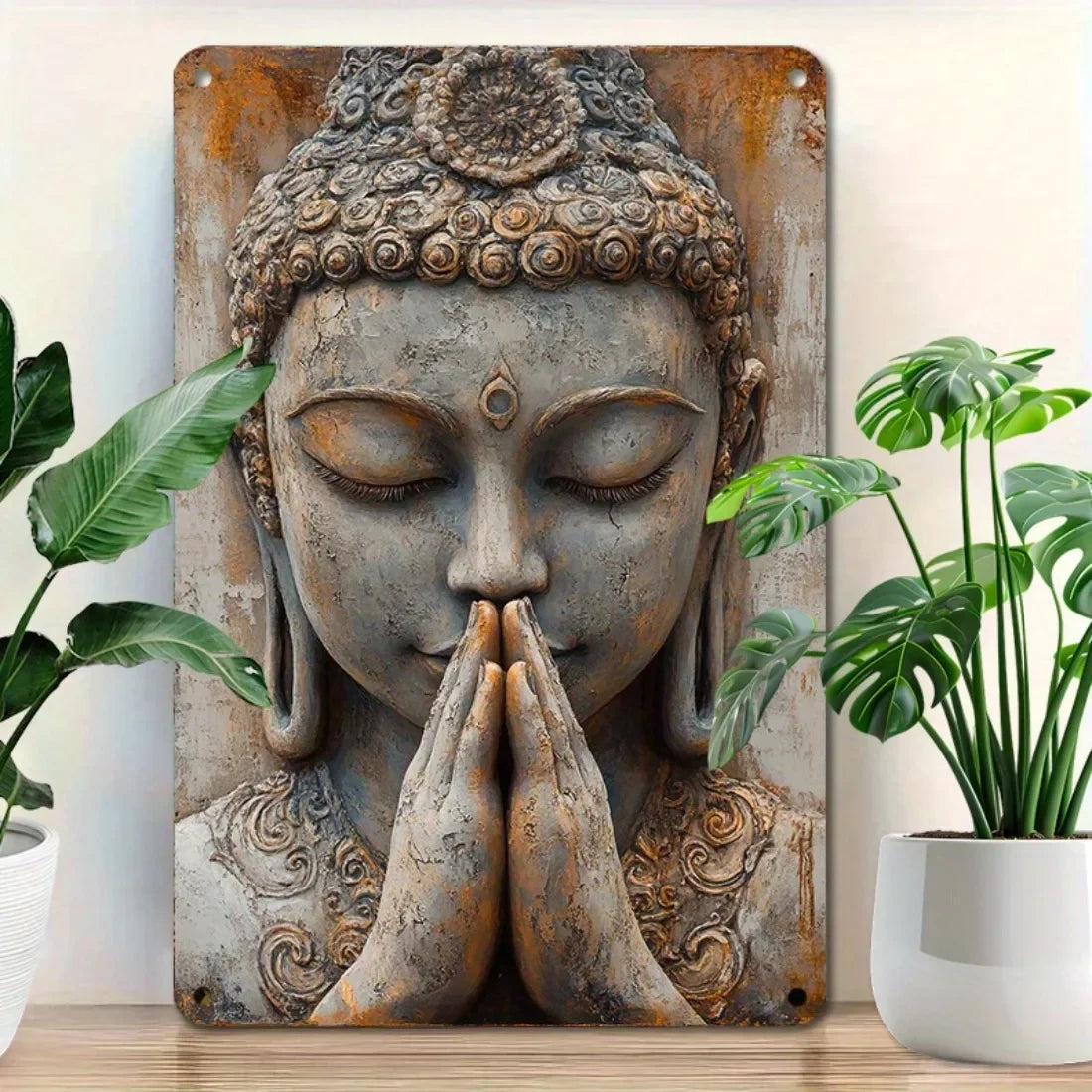 Buddha-Kunstwerk – Ruhe, Stärke & Achtsamkeit - sunny.side-Productions