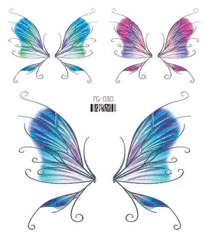 Glitzer-Tattoos – Fairy Vibes
