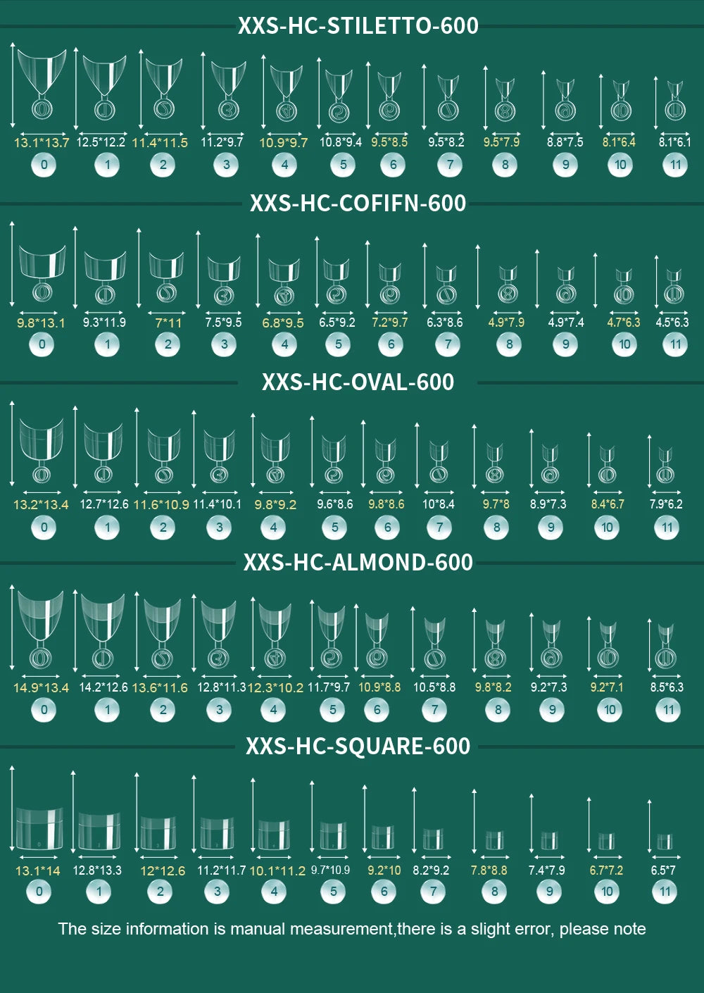 Fullcover Press-On Tips – Deine Form, dein Look - sunny.side-Productions