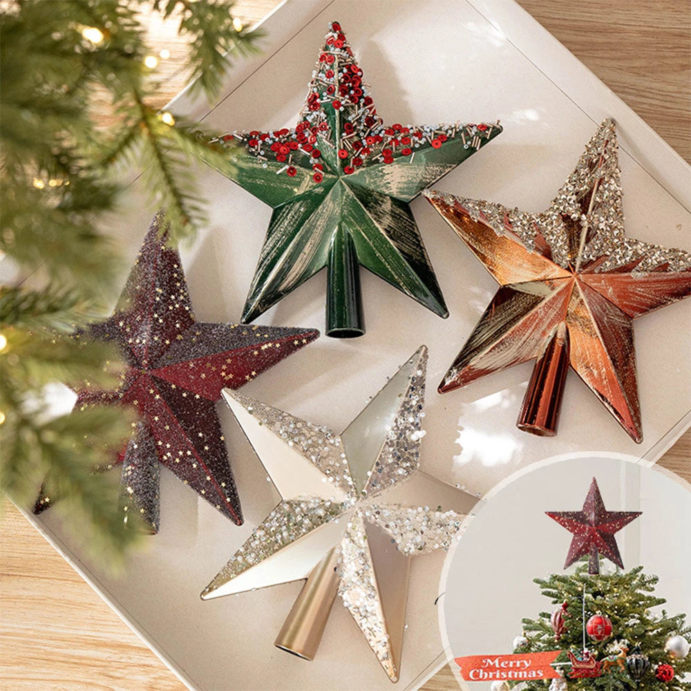 Baumspitze Stern – Weihnachtsdeko