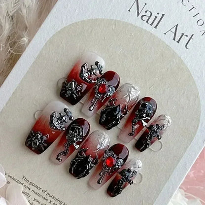 Gothic Glam Press-On Nails