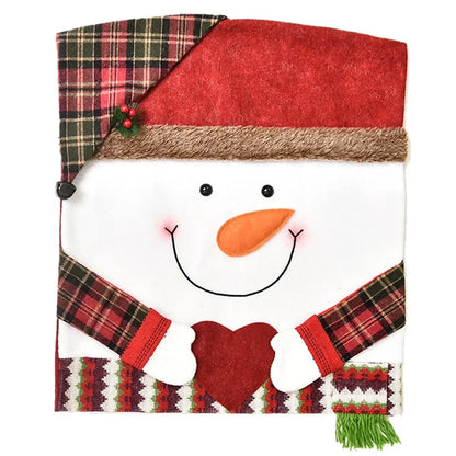 Weihnachtsstuhlbezüge – Festliche Deko