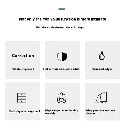 Profi Nageltisch – Stabil, funktional, studiofähig - sunny.side-Productions