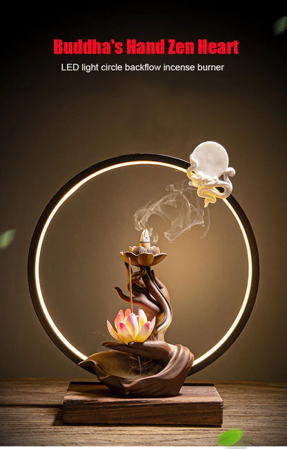 Quelle der Entspannung- Lotus Reflux Aromadiffusor - sunny.side-Productions