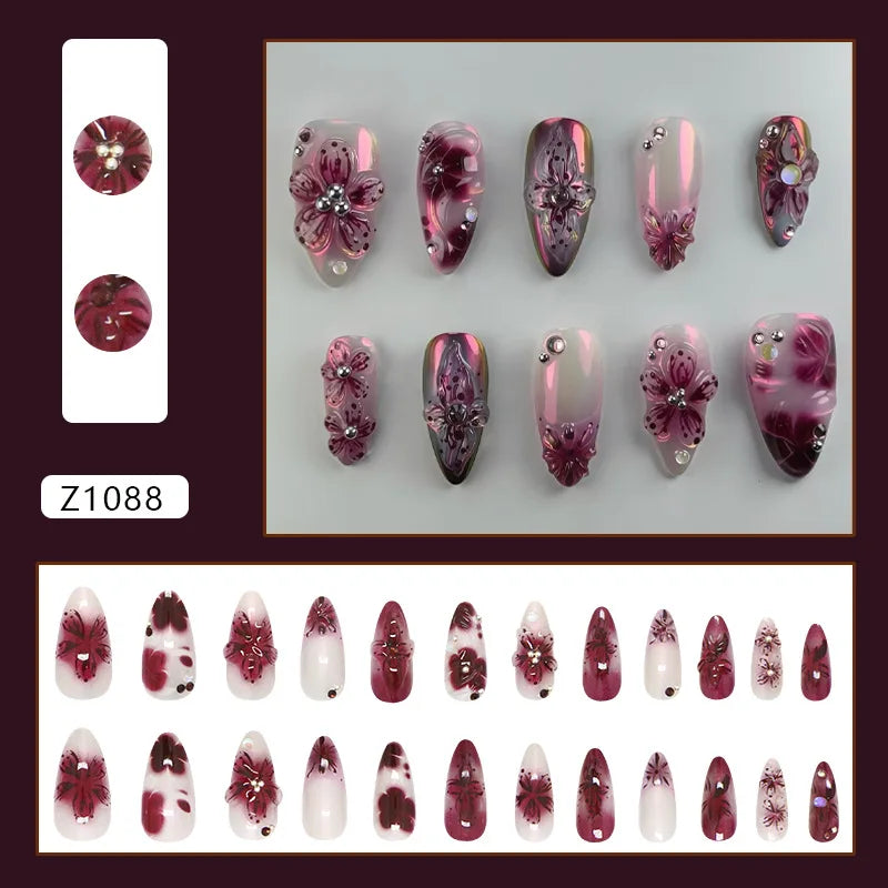 Press-On Nails – Blumendesign