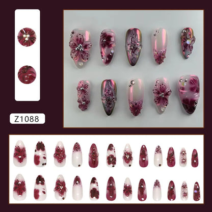 Press-On Nails – Blumendesign