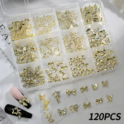 Set Nail Charms – edler 3D Glanz