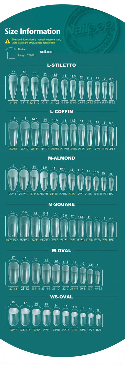 Premium Press-On Tips - sunny.side-Productions