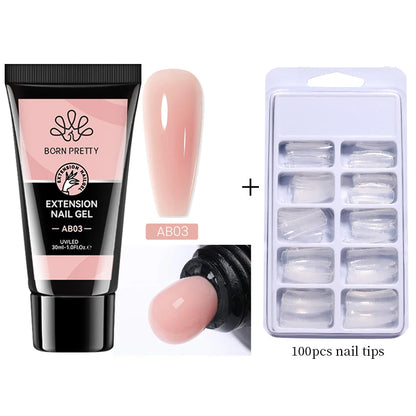Poly-Gel Set – flexible Nagelverlängerung