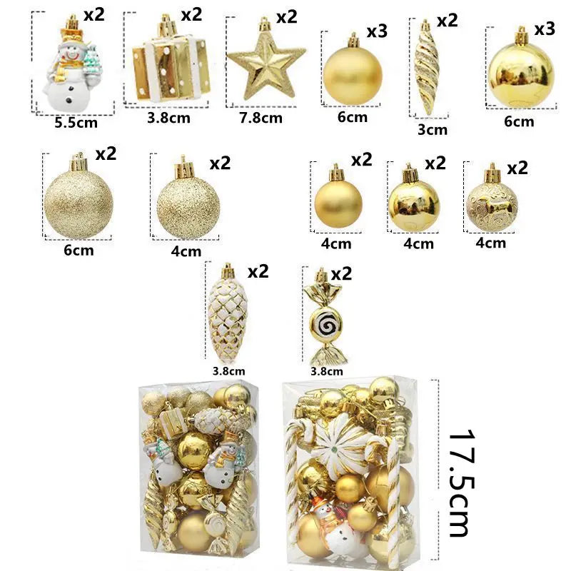 Weihnachtskugeln – Eleganter Baumschmuck