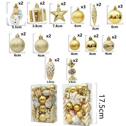 Weihnachtskugeln – Eleganter Baumschmuck