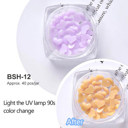 Acryl-Blumen Nail Art