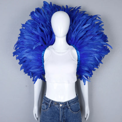 Federschal – Ausdruck der Eleganz