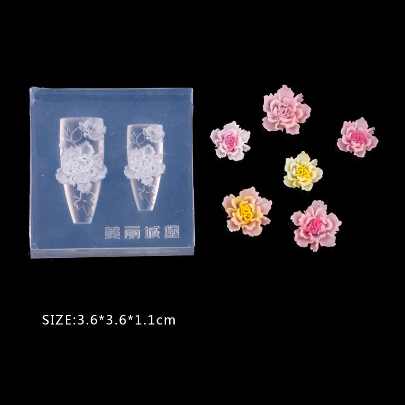 3D-Nagelformen – feinste Blüten