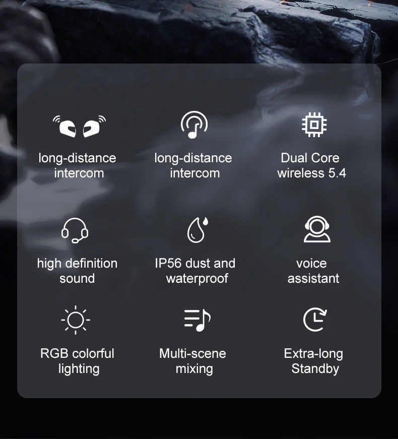 Helm an, Verbindung steht – Sprechanlage