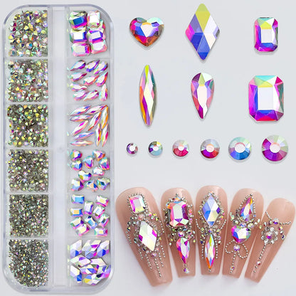 Nail Rhinestones Box – funkelnde Strasssteine
