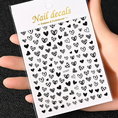 3D Nail Sticker – Sonne, Mond & Sterne