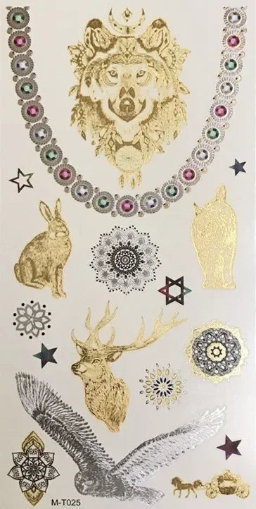 Golden Vibes – Festival-Tattoo