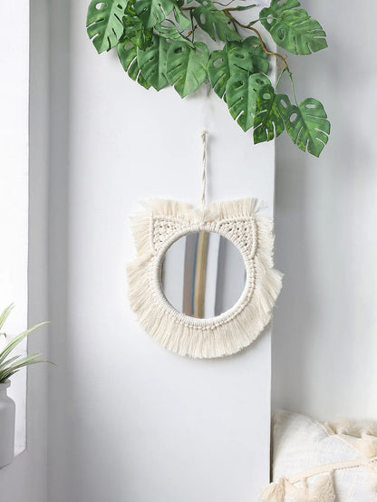 Boho-Makramee-Spiegel – Natürlichkeit trifft Sti