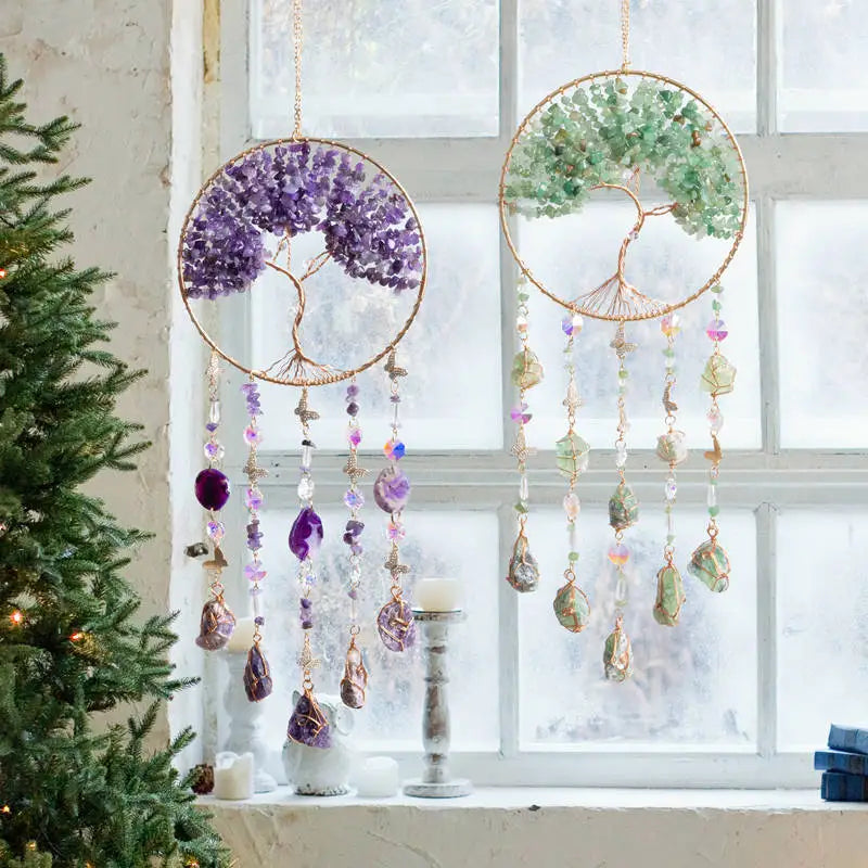 Kristall-Sonnenfänger – Tree of Life