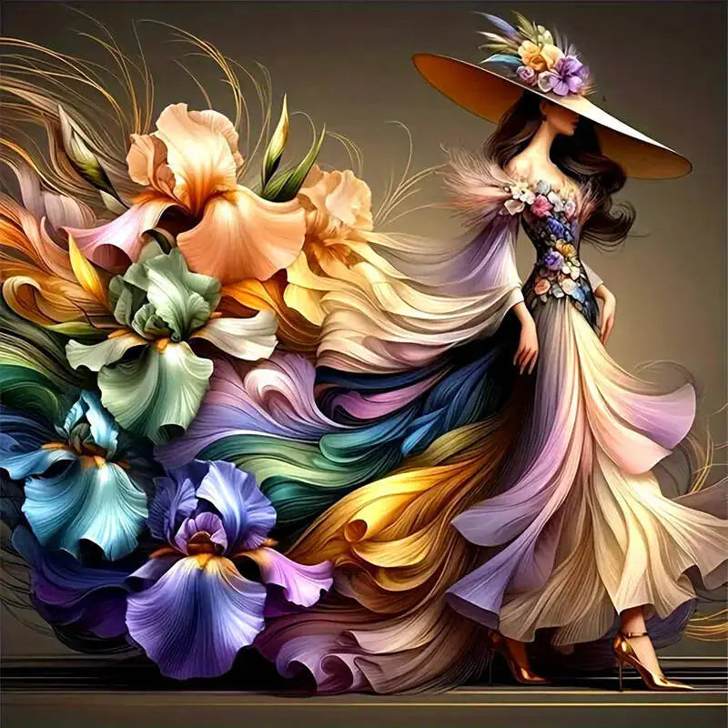 Malen nach Zahlen – Eleganz einer Tänzerin - sunny.side-Productions