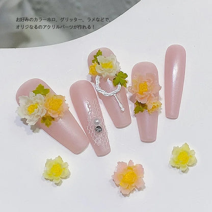 3D-Nagelformen – feinste Blüten