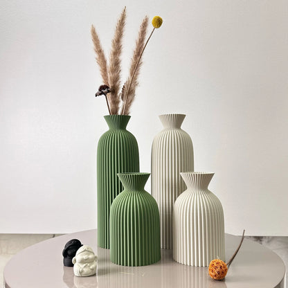 Vasen-Set – Minimalistische Eleganz & natürliche Harmonie