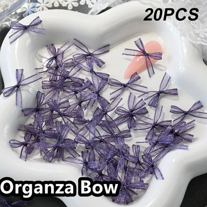 3D Schmetterlings Nail Charms