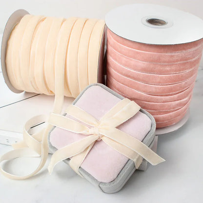 Samtband – Edle Weihnachtsdekoration