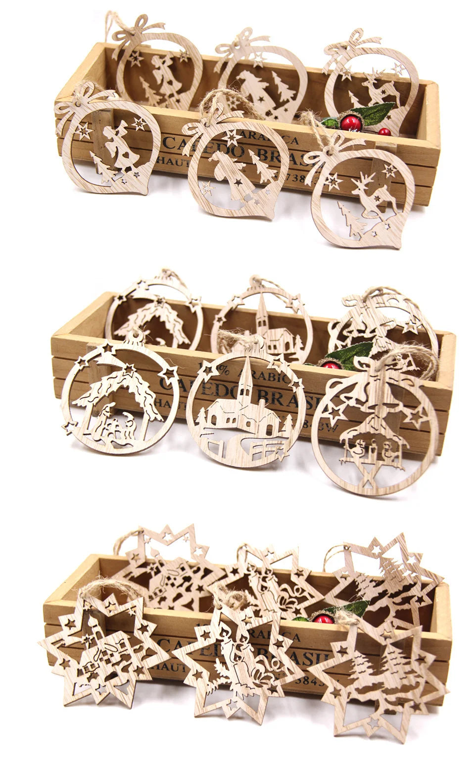 Schneeflocken Anhänger – Weihnachtsdeko
