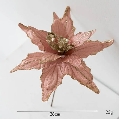 Weihnachtsstern Blüte – Funkelnde Eleganz