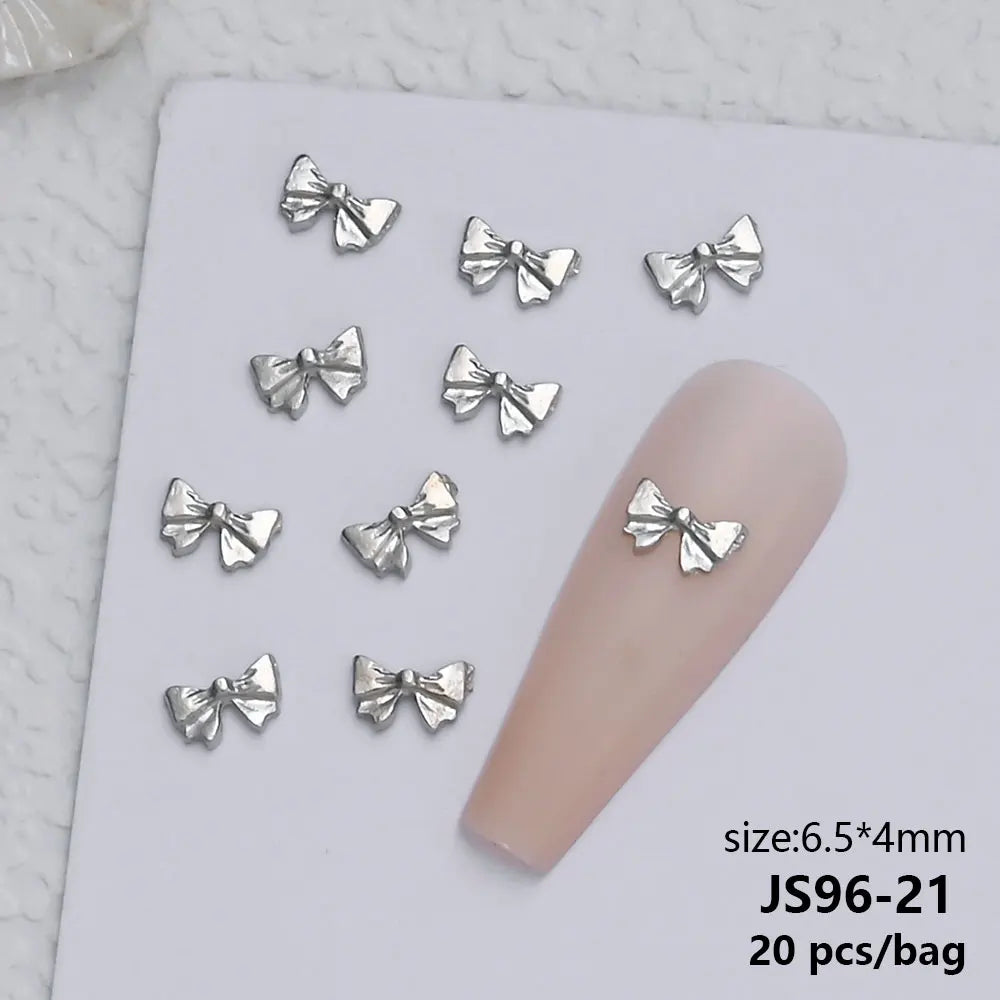 3D Schmetterlings Nail Charms