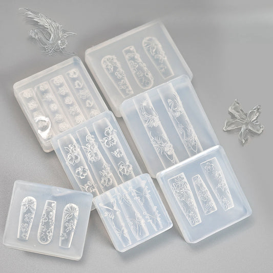 Nailart 3D-Silikonform - sunny.side-Productions