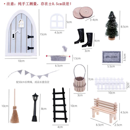 Wichtelhaus Tür Set - Wichtelwelten