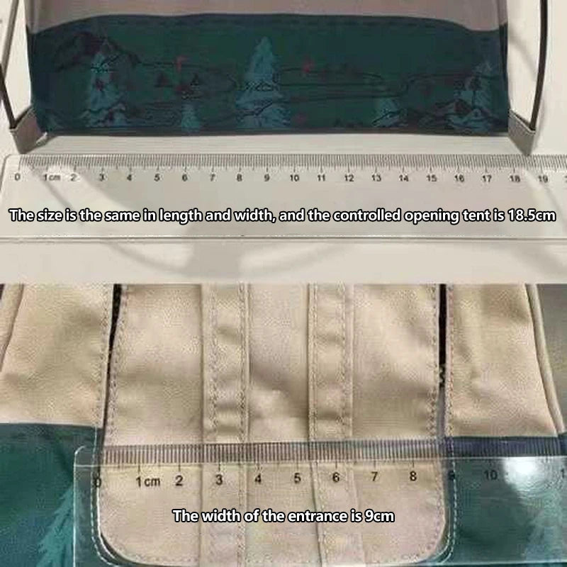 Miniatur Campingzelt – Wichtellandschaft