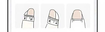 Press-On Nails „Ocean Glow“ - sunny.side-Productions