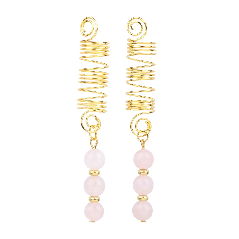 Kristall-Haar-Set – Festival-Vibes