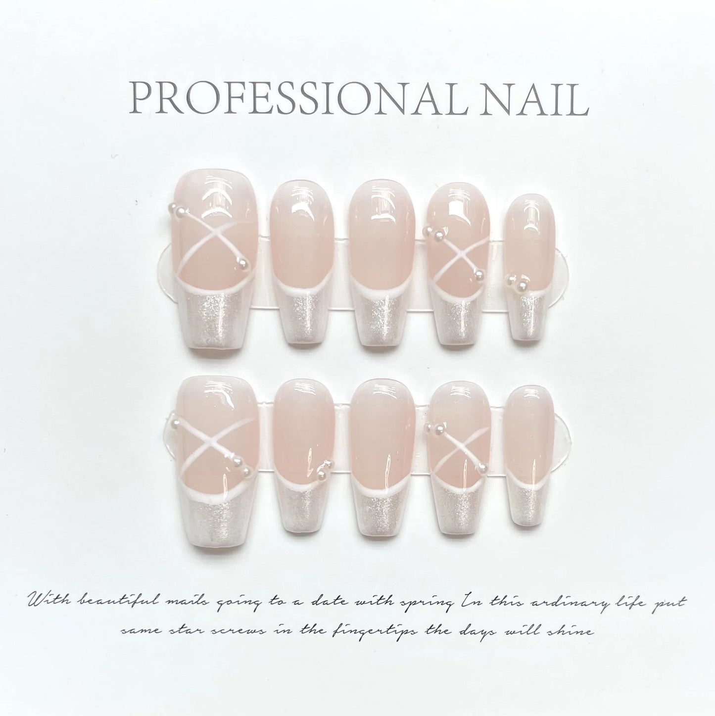 Press-On Nails „Ocean Glow“ - sunny.side-Productions