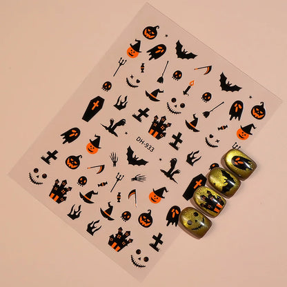 Halloween Nail Sticker – Dark Edition