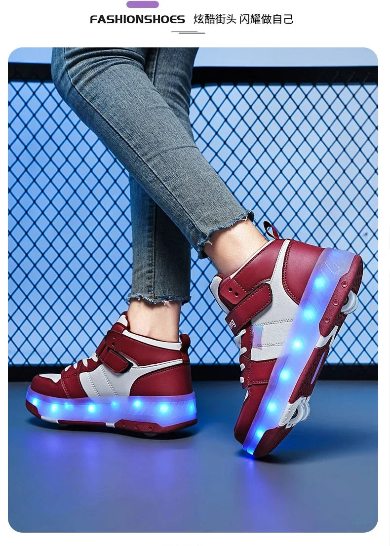 LED-Rollschuhe – Style trifft Funktion