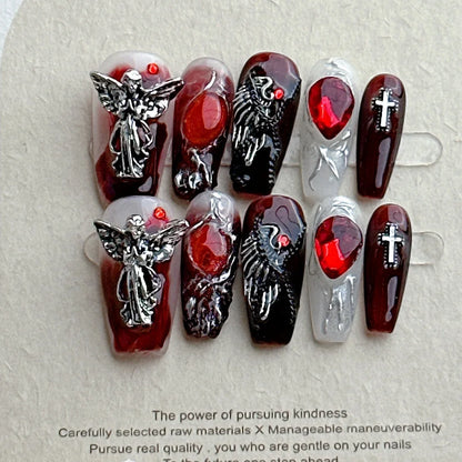 Gothic Glam Press-On Nails