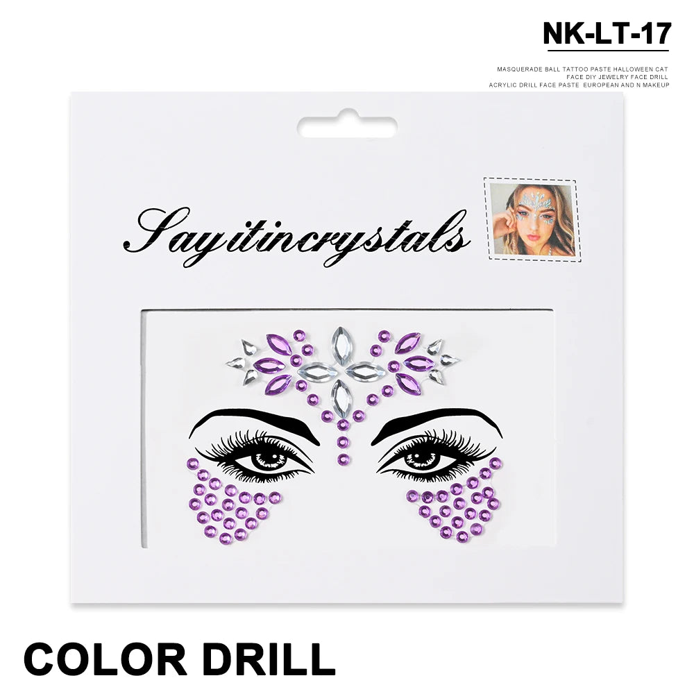 Festival Strass Juwelen - Face & Body