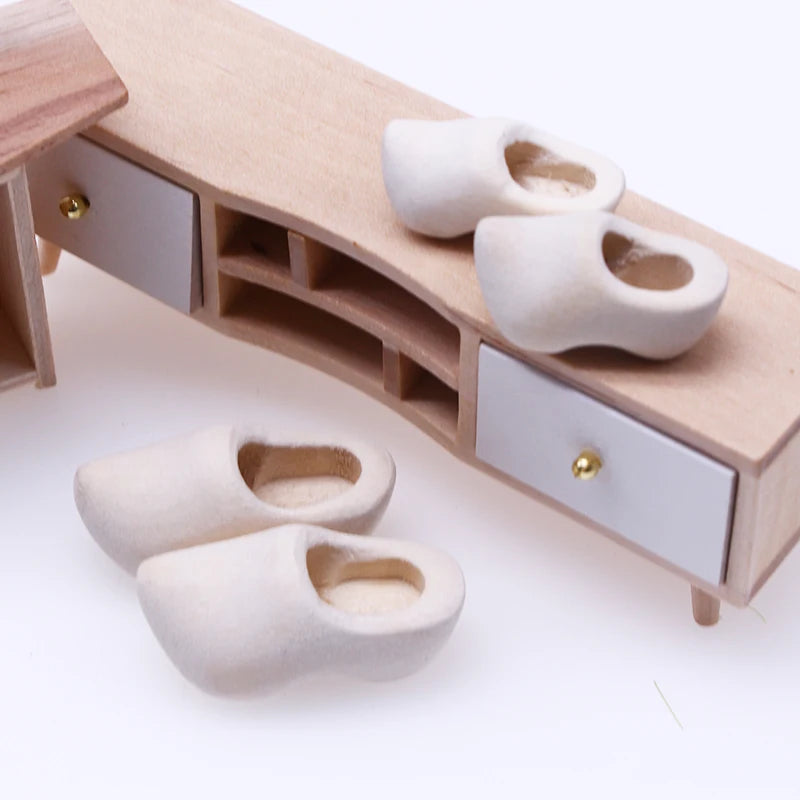Mini Holz-Clogs – Winterklassiker Wichtelwelten