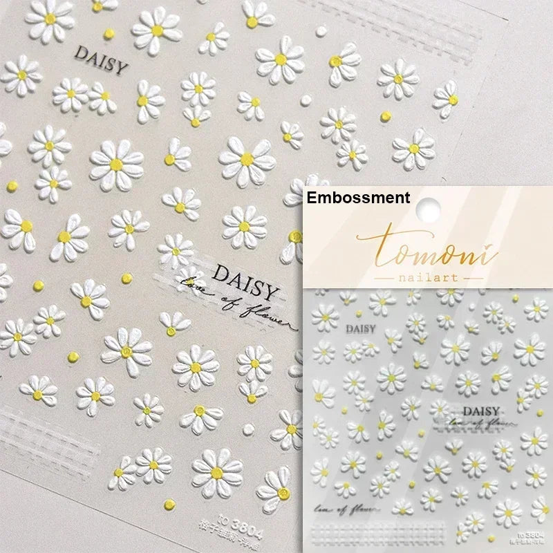 Nail Sticker – Blumen & Kirschblüten