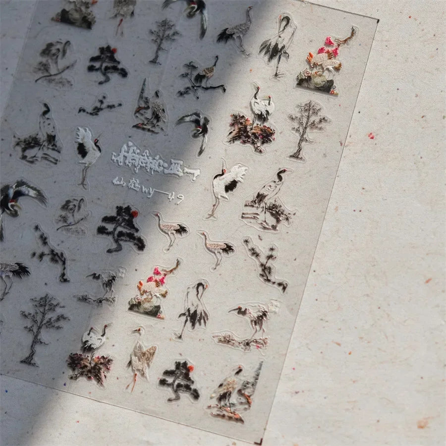 Magische Flügel – 5D Nail Sticker