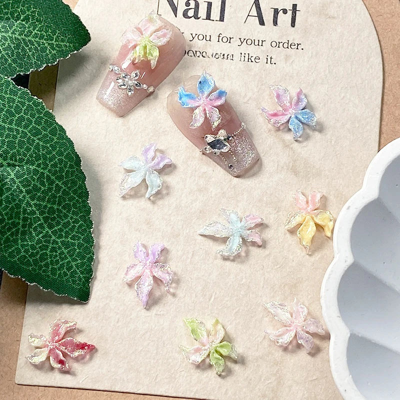 Nailart- Blumencharms - sunny.side-Productions